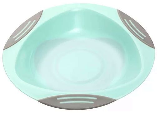 BABYONO Talerzyk z przyssawką Miętowy