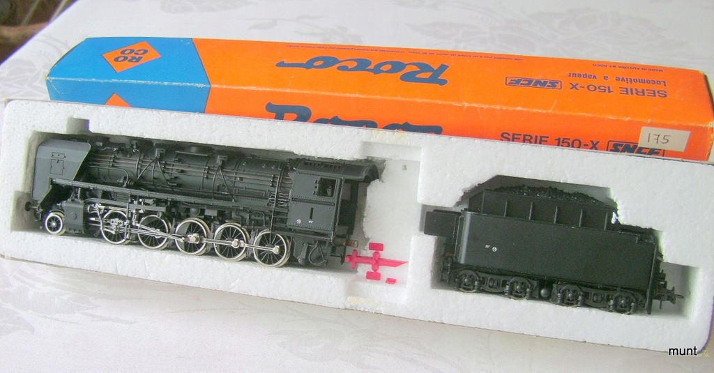 Lokomotywa parowa ROCO HO 150-X SNCF - 2-10-0
