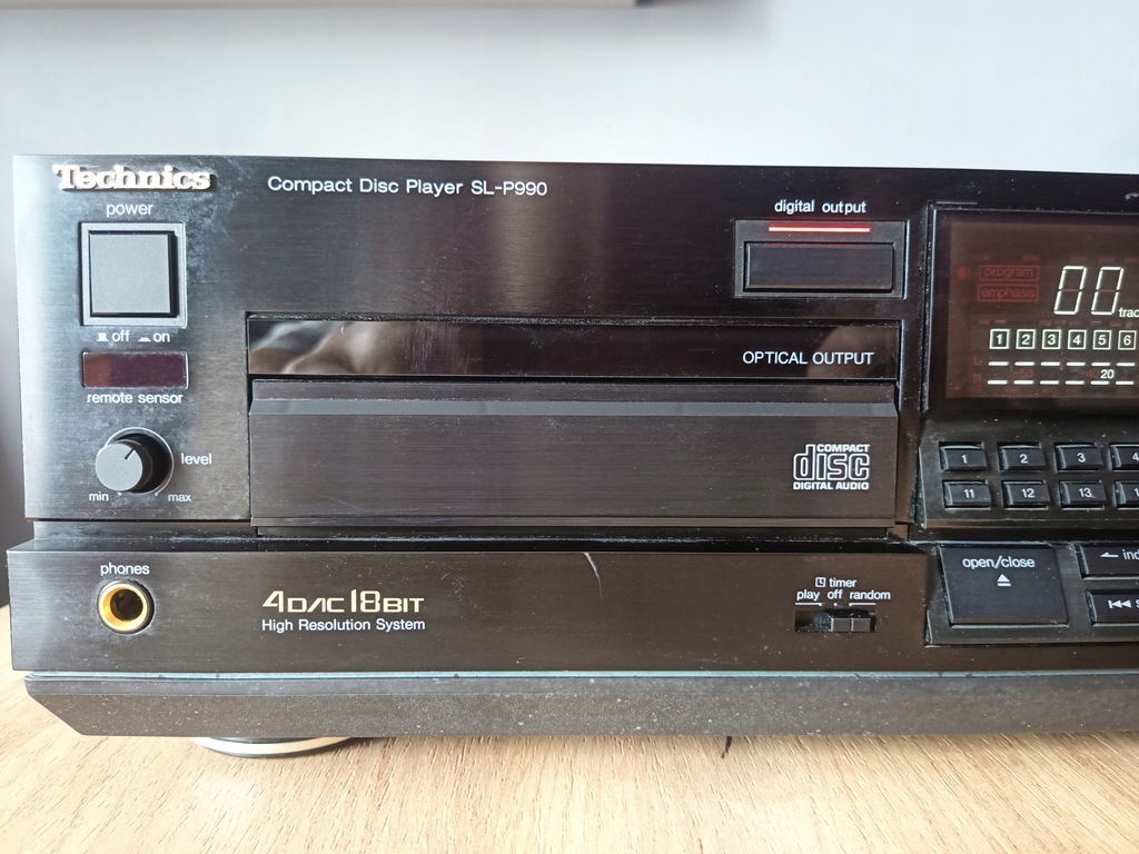 TECHNICS SL-P990 - Odtwarzacz CD - uszkodzony - 12390968160