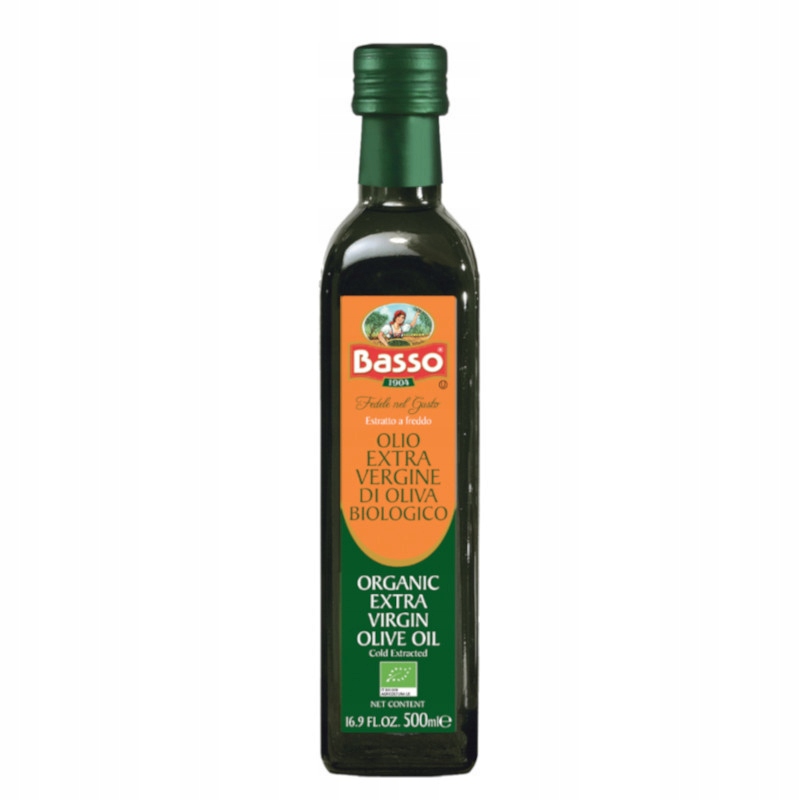 Oliwa z oliwek extra vergine Bio 500ml Basso