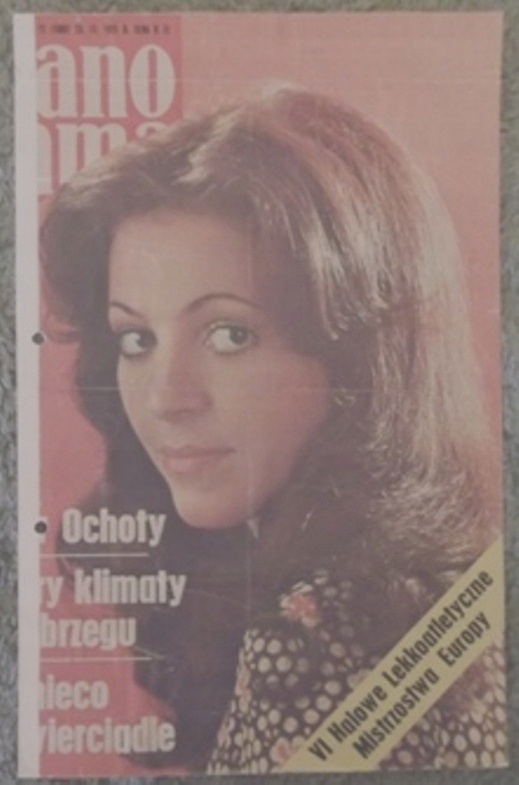 Anna JANTAR - okładka gazety 1975 roku
