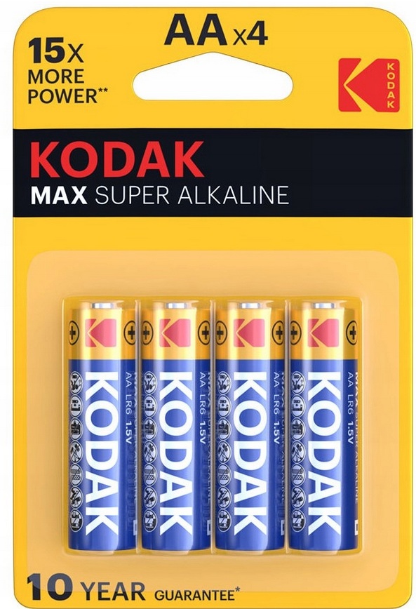 Baterie KODAK LR06 4szt. Duży Paluszek MAX Super