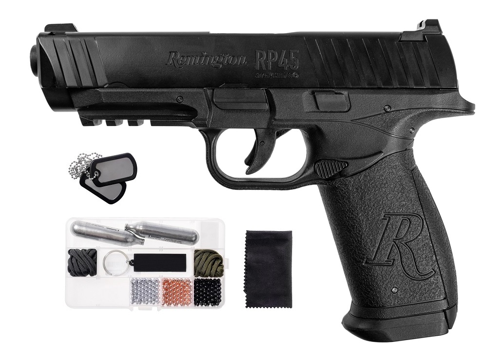 Wiatrówka pistolet Remington RP45 4,5 mm ZESTAW