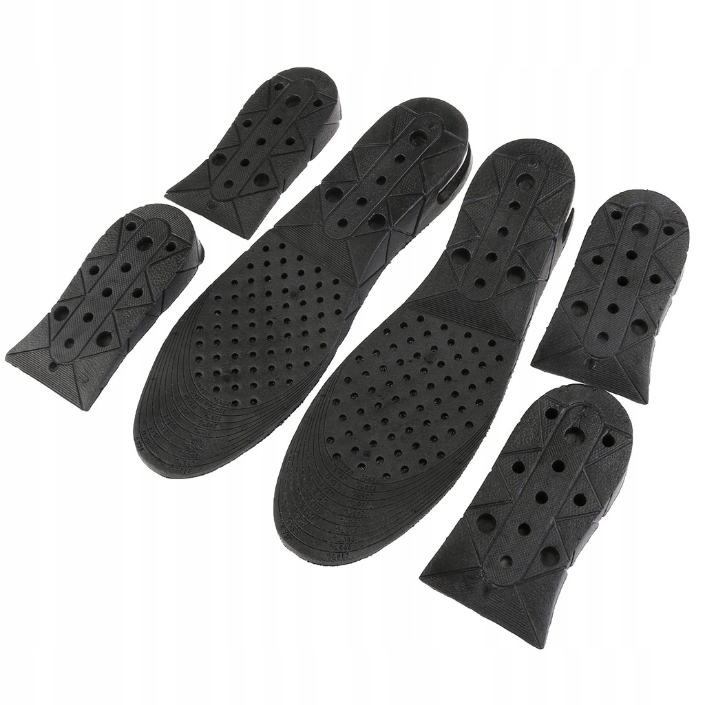 1 Set of Height Increase Insoles Breathable
