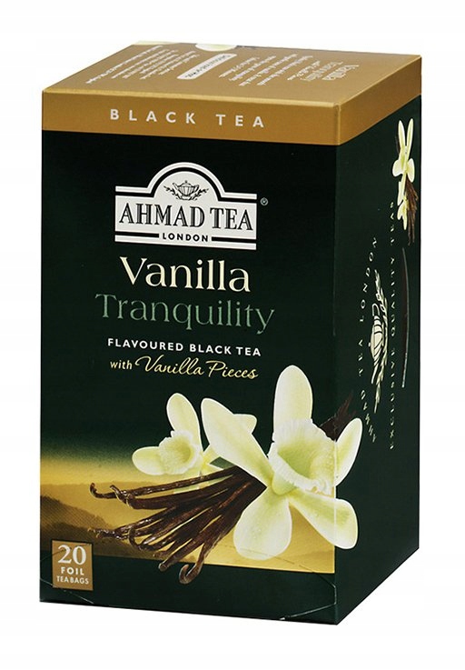 AHMAD Vanilla Tranquillity 20 zafoliowanych kopert