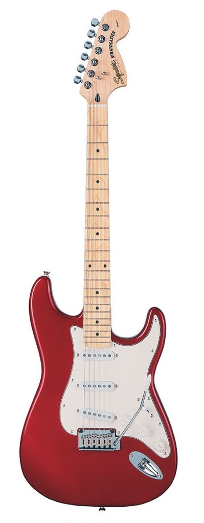Fender Squier Std Strat MN Candy Apple Red gitara
