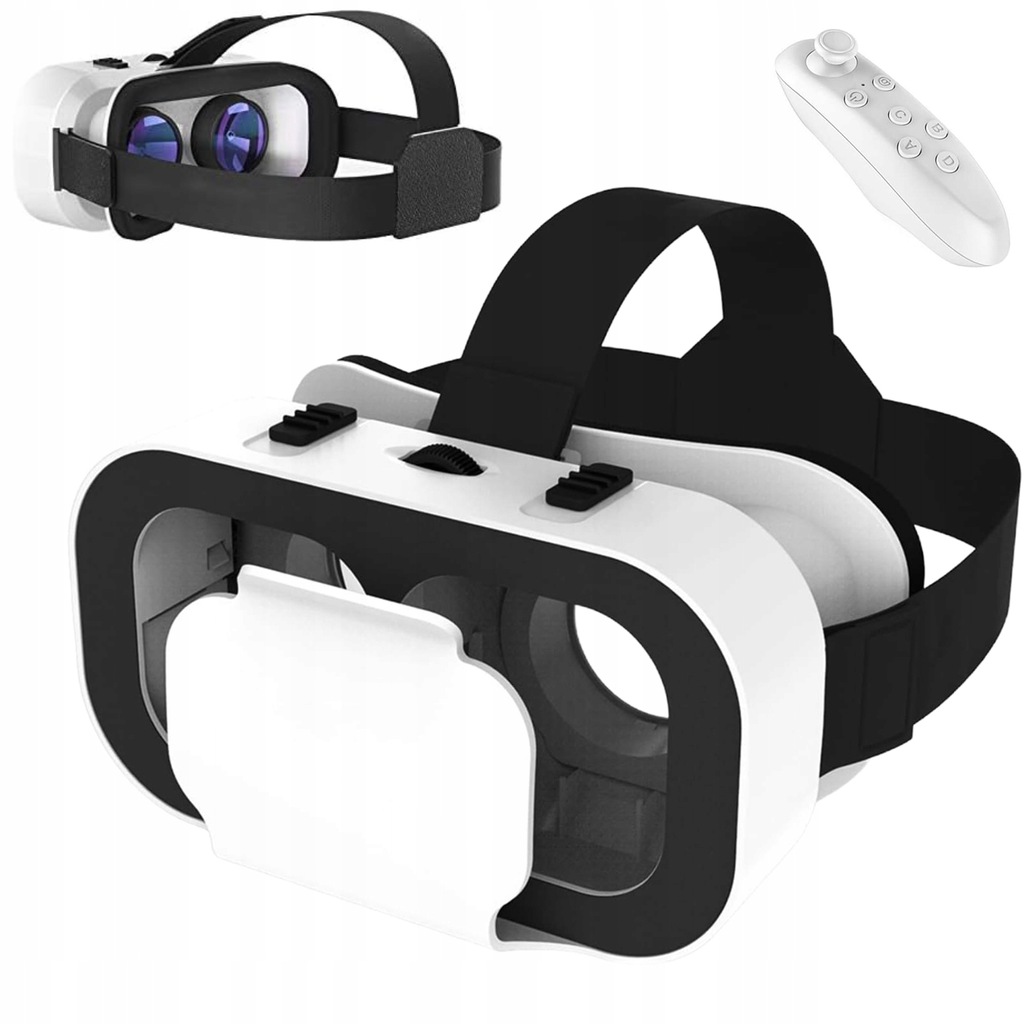 MAGICZNE LUSTRO 3D KASKU WIRTUALNE OKULARY VR Z UCHWYTEM