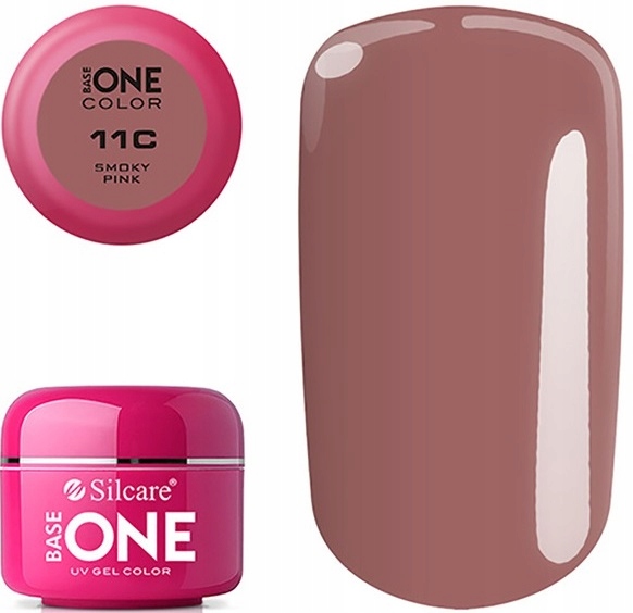 Silcare Base One Żel UV 11C Smoky Pink Róż 5g