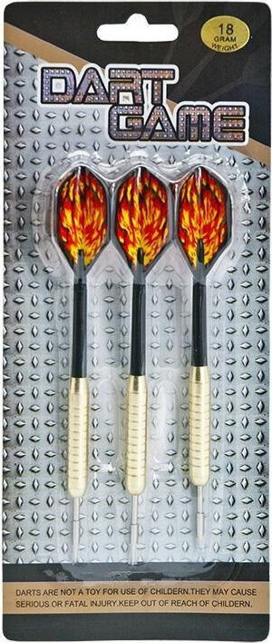 Rzutki do darta dart game 18g - 3 szt. steeltip