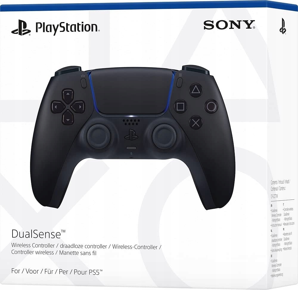 PS5 DUALSENSE PAD KONTROLER Midnight Black