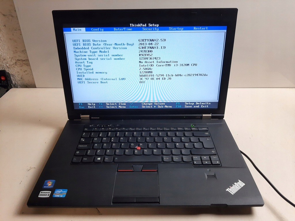 Lenovo Thinkpad L530 i3 (2140373)