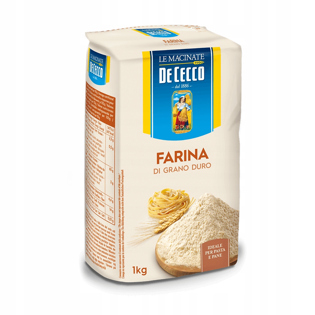 De Cecco mąka z pszenicy DURUM 1kg