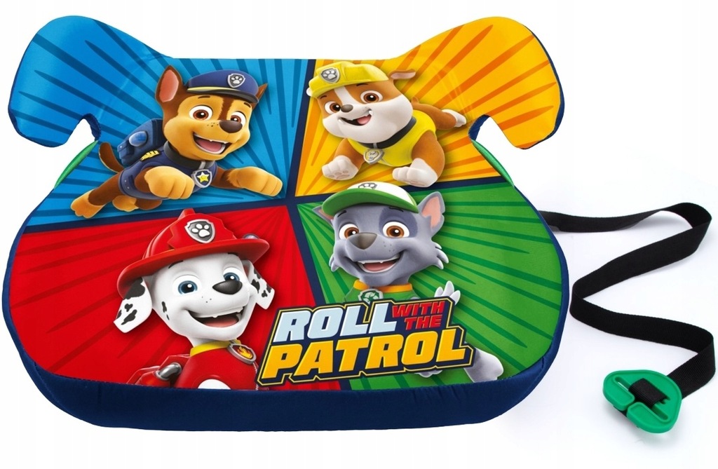 Fotelik samochodowy Podstawka Siedzisko PSI PATROL PIESKI wzrost 125-150cm