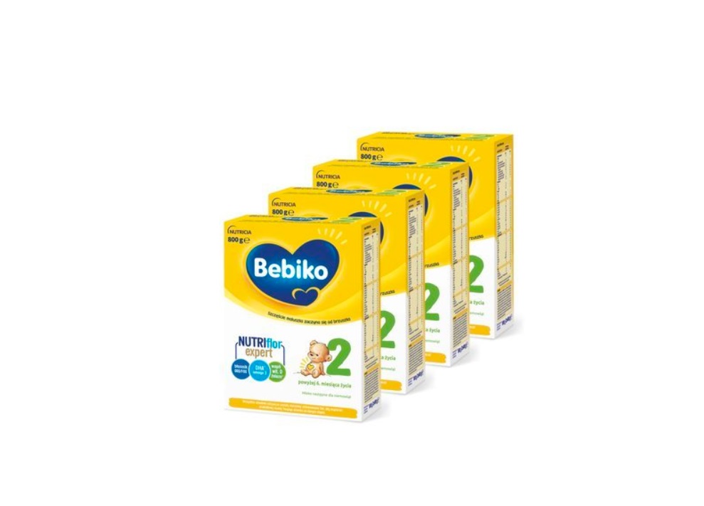 BEBIKO 2 z NutriFlor Expert ZESTAW 4x800g