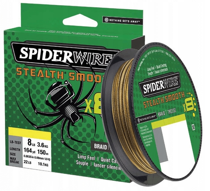 Plecionka SpiderWire Smooth 8 Camo 0,13mm 150m
