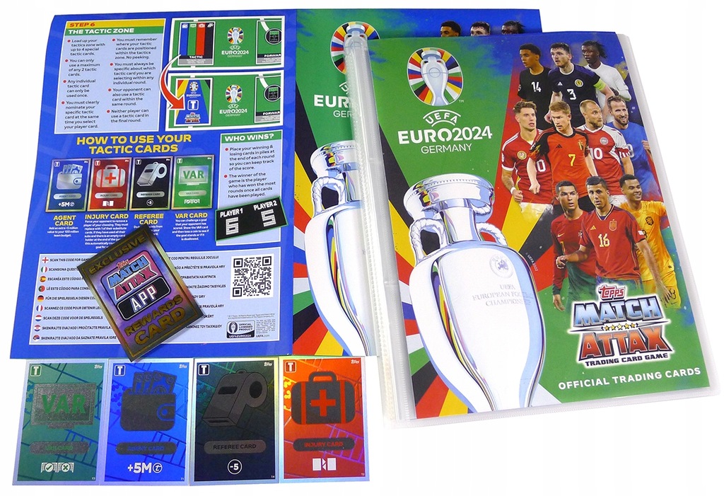 Topps Match Attax EURO 2024 GERMANY SEGREGATOR ALBUM na karty piłkarskie