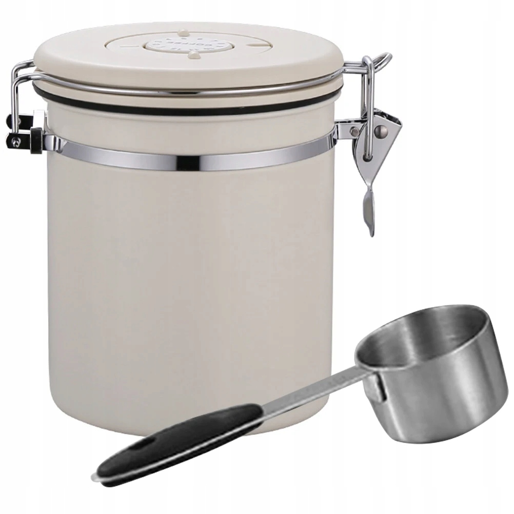 Coffee Grounds Container Bean Storage Tank Jar