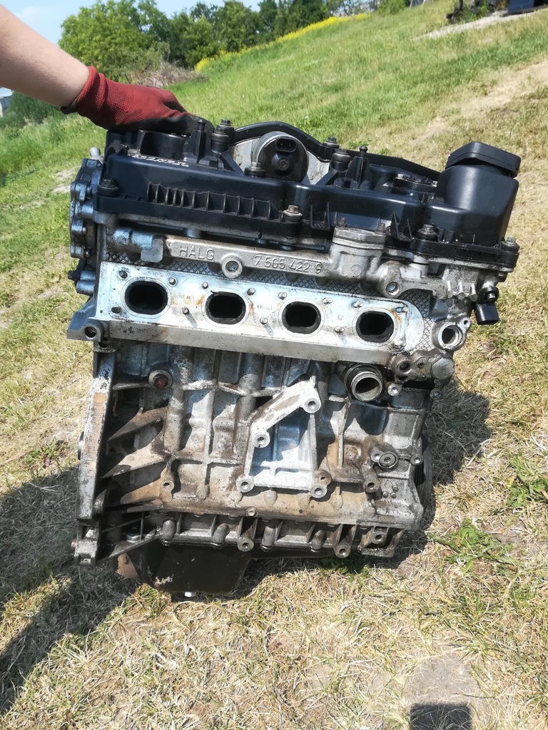 BMW E46 2.0B SILNIK N46B20 VALVETRONIC 7413272490