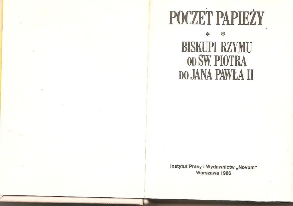 Poczet papieży