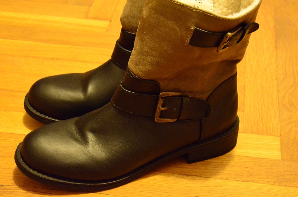 Super buty, botki H&M R.38