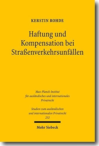 Kerstin Rohde - Haftung Und Kompensation Bei Stras