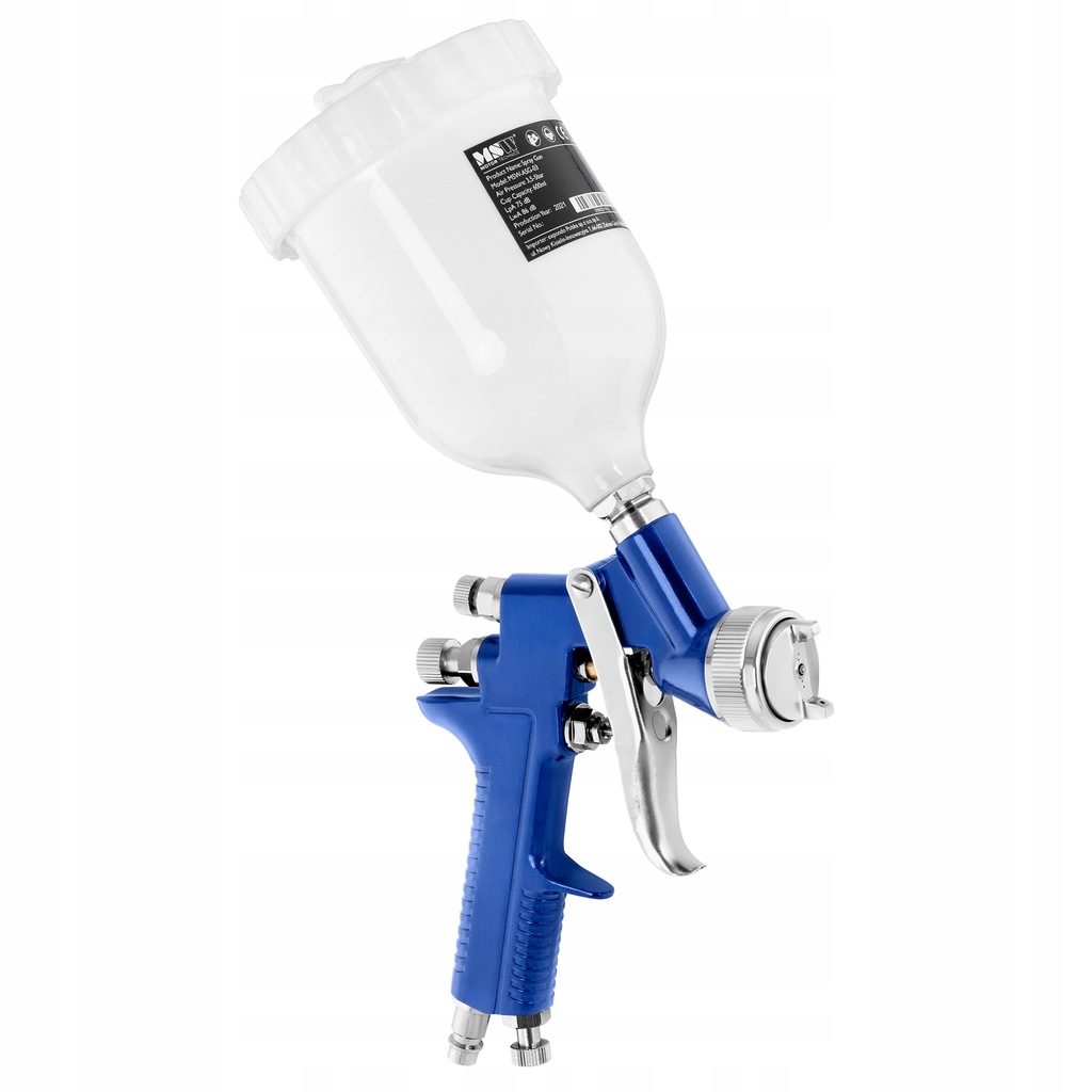 PISTOLET NATRYSKOWY DO MALOWANIA ŚCIAN 600ml 1.8mm