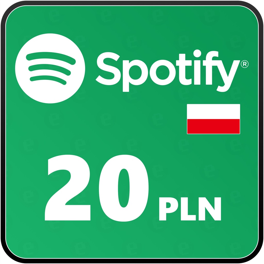 Spotify Premium 20 zł - KOD CYFROWY - PL