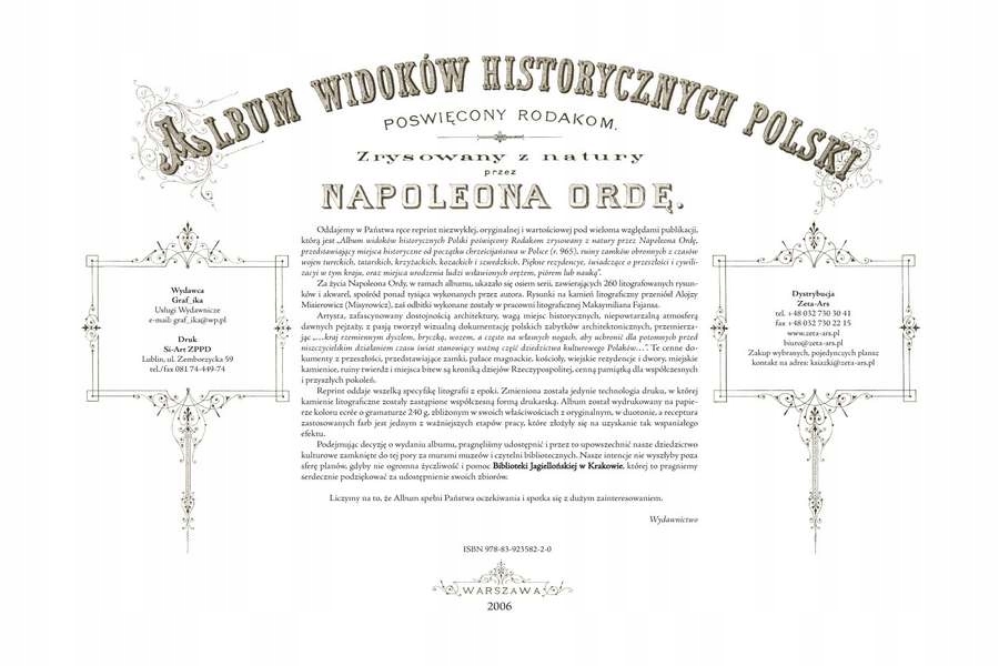 ORDA NAPOLEON GRAFIKI 260 SZTUK KPL. CAŁOŚĆ NOWE