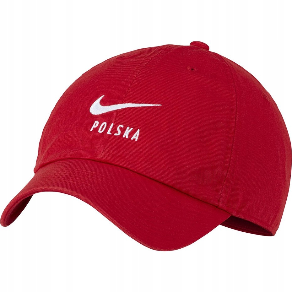 Czapka z daszkiem Nike Polska H86 Swoosh czerwona