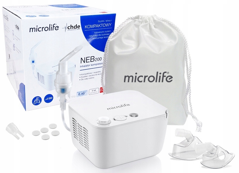 Microlife inhalator Kompaktowy - Nebulizator NEB 200