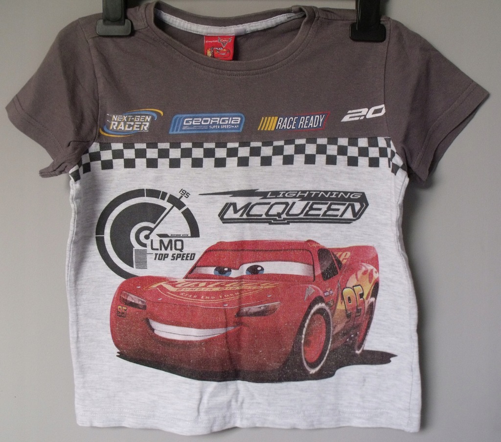 CARS AUTA T-shirt koszulka chłopięca 122 cm