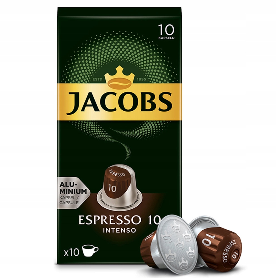 Jacobs Espresso 10 kapsułki kawy nespresso 10 szt
