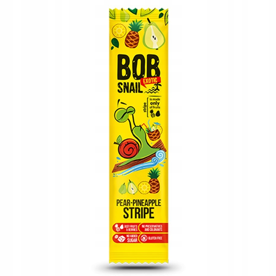 Bob Snail Stripe gruszka-ananas, 14g