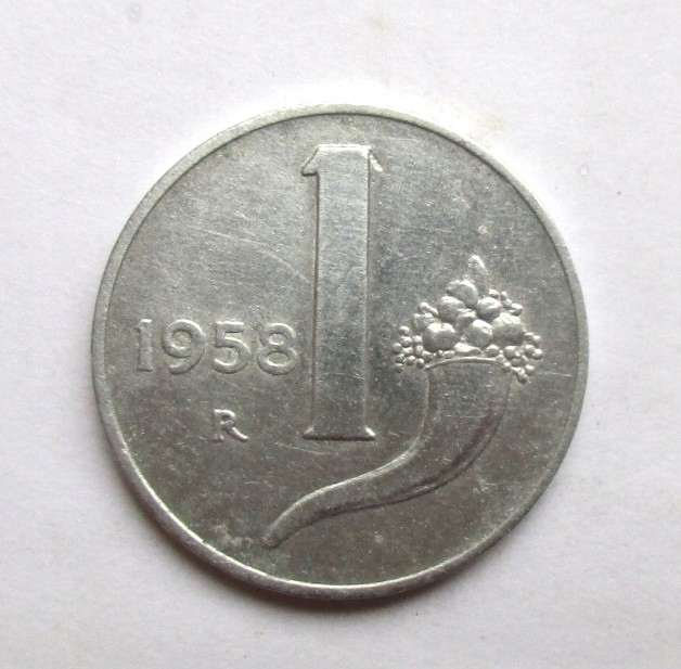 1 Lir 1958 r. Italia