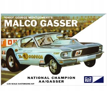 MODELE SAMOCHODÓW DO SKLEJANIA Samochód Ohio George Malco Gasser 67 Mustang