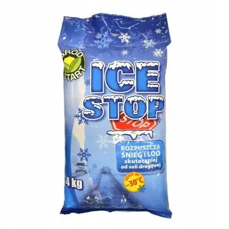 ICE STOP Chlorek Magnezu -30C Anty Lód Sól Drogowa