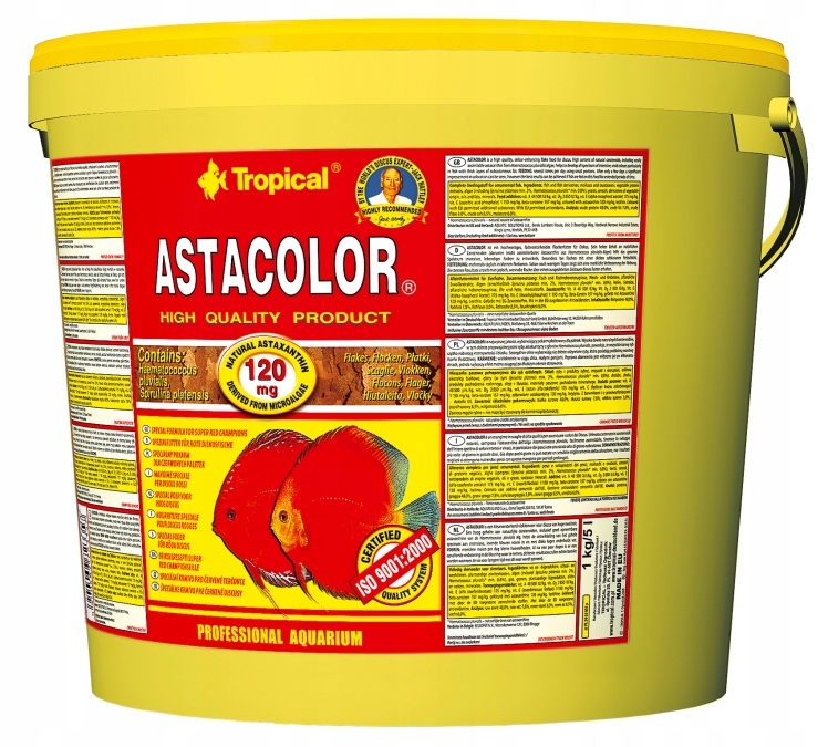 TROPICAL ASTACOLOR 5000ml/1kg WYBARWIAJĄCY PŁATKI