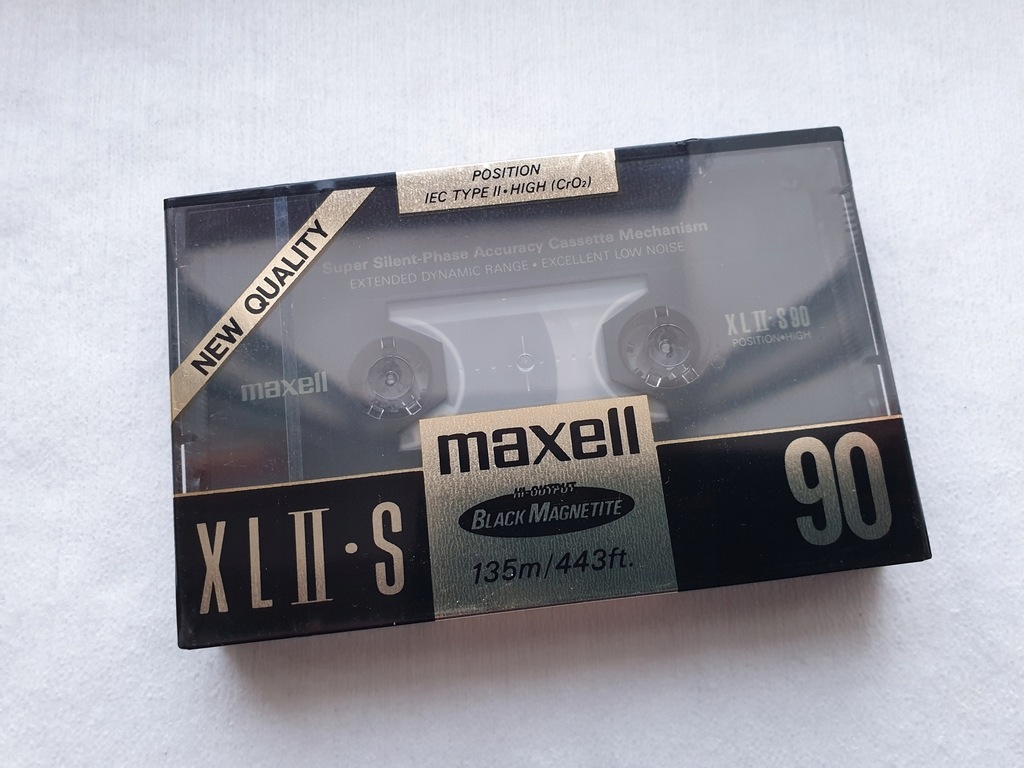 Kaseta MAXELL XL II -S 90 ( NOWA )