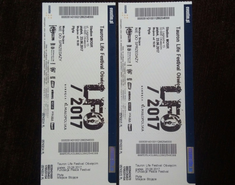 Bilety na Tauron Life Festiwal Oświęcim