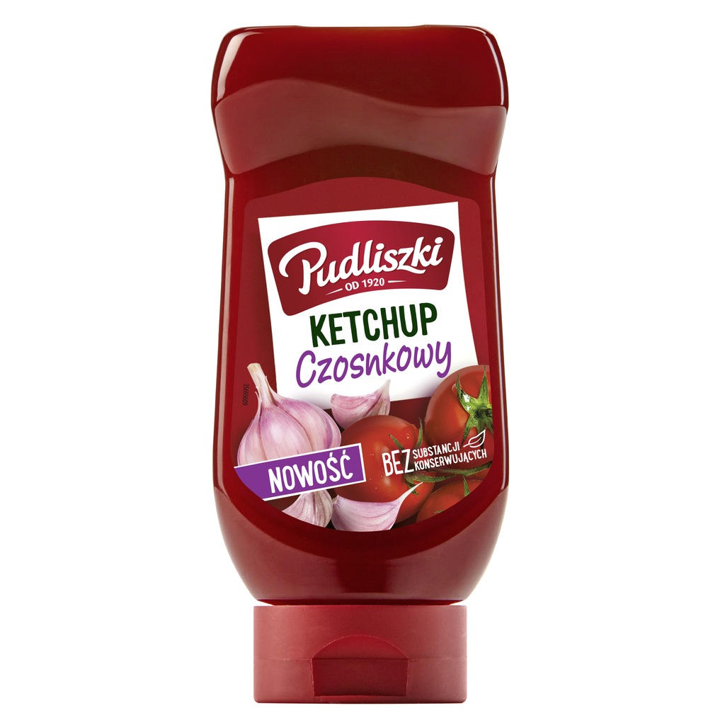 Pudliszki Ketchup Czosnkowy 475g