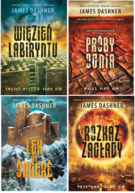 Wiezien Labiryntu X 4 T Rozkaz Zaglady Dashner 7674180718 Oficjalne Archiwum Allegro