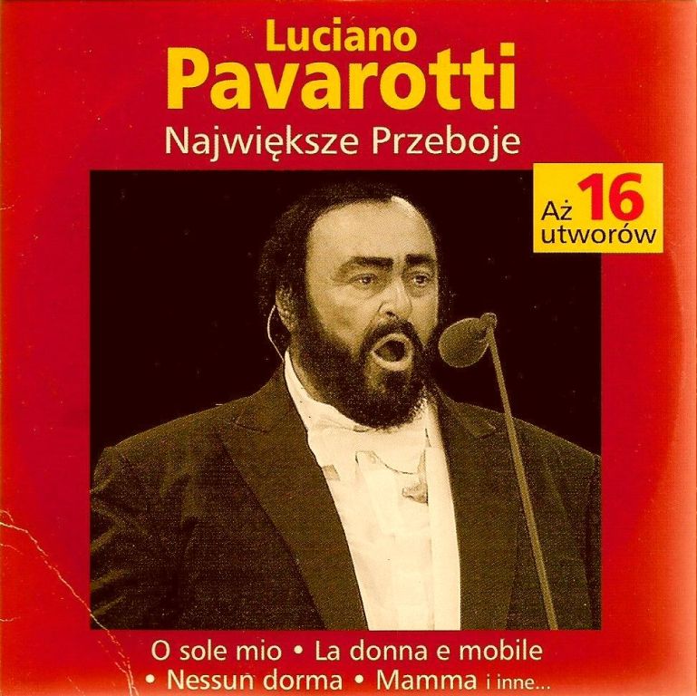 Luciano Pavarotti Największe przeboje 16utworów CD