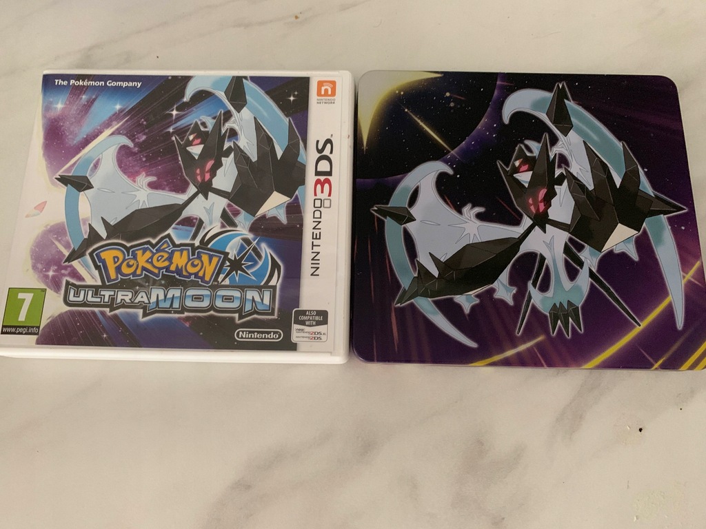 Gra Pokemon Ultra Moon 2DS/3DS STEELBOOK