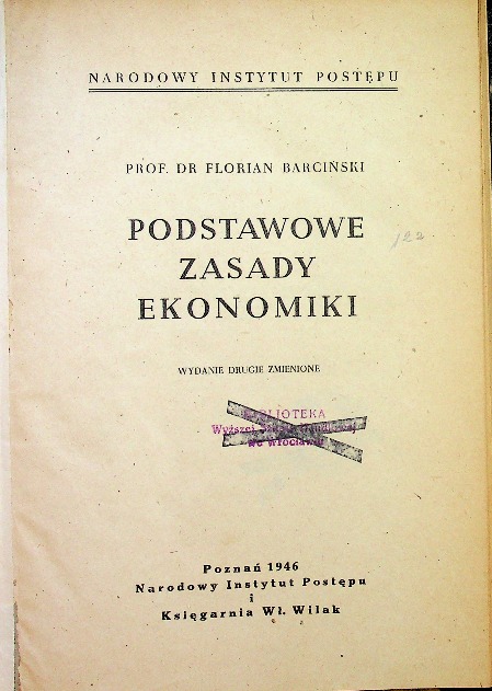 Podstawowe Zasady Ekonomiki 1946 r.