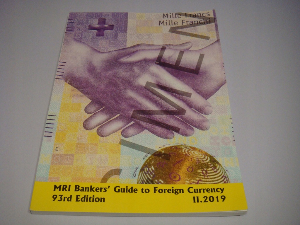 Katalog Banknotów Wymiennych Mri Bankers - Przewodnik Waluty Walut obcych