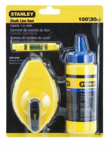 LINKA TRASERSKA 30M + KREDA 115G + POZIOMNICA SZNU