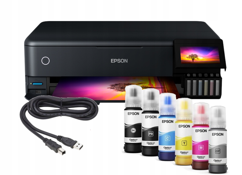 Drukarka wielofunkcyjna atramentowa (kolor) Epson L8180 GWARANCJA 5 LAT