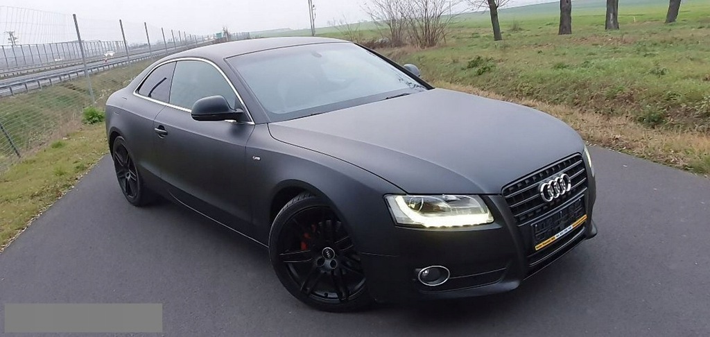Audi A5 S Sline Kubełki S Line Czarny Mat