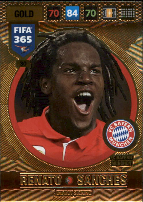 FIFA 365 2017 GOLD IMPACT SIGNING Sanches 30