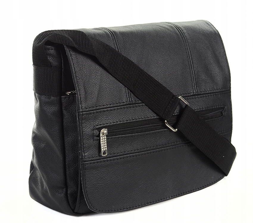 Torba Męska NA Ramię do Szkoły Pracy A4 Skóra - 7518222672 - oficjalne